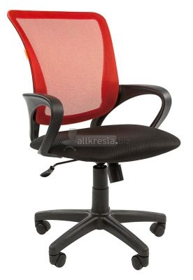 СH 969 кресло для персонала сетка - Сетка красная