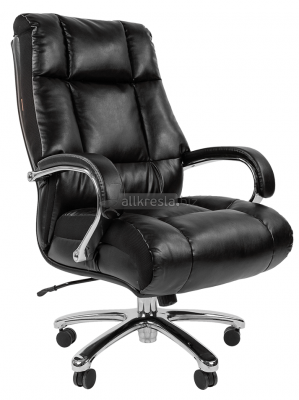 Офисное кресло Chairman 405 экопремиум черное