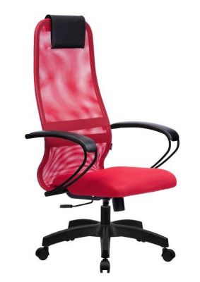 Офисное кресло Kasumi/Касуми PL (bp8) -  сетка/сетчатая ткань красная