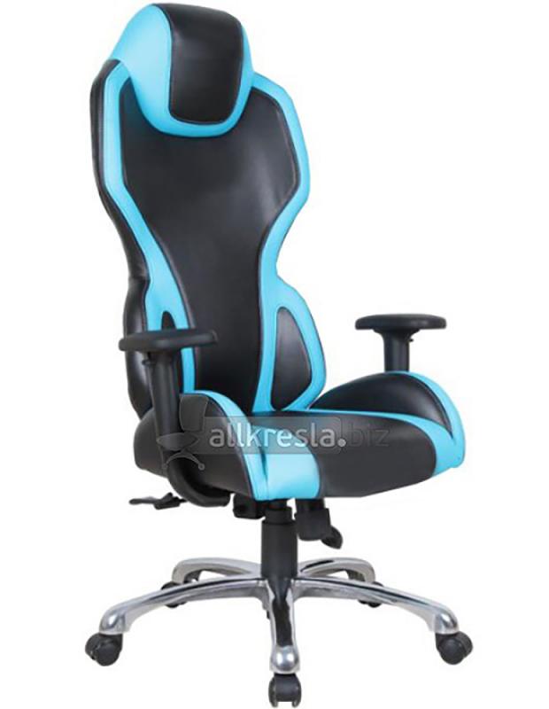 Игровое кресло синее
