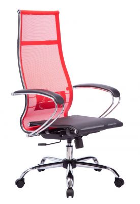 Офисное кресло Кимико (сетка красный/черный)