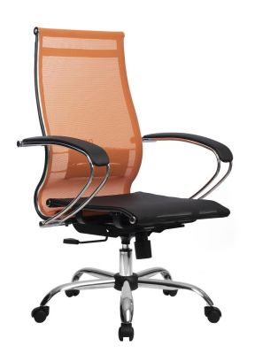 Офисное кресло Кимико М (сетка оранжевый/черный)