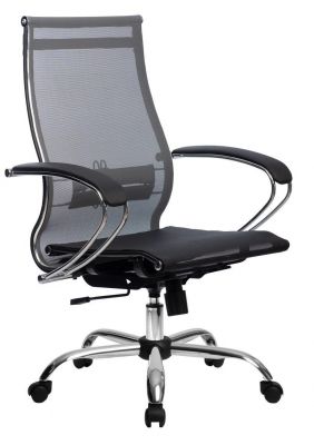 Офисное кресло Кимико М (сетка серый/черный)