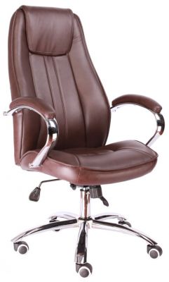 Офисное кресло EvP Long TM экокожа коричневый