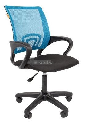 Офисное кресло Chairman 696 LT - Сетка голубая
