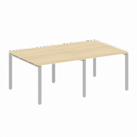 Купить metal system перег. стол (2 столешницы) на п-образном м/к (2000*1235*750)