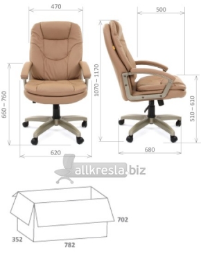 Купить кресло руководителя Chairman CH 668 LT