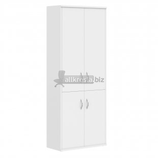 IMAGO Шкаф с глухими средними и малыми дверми СТ-1.3 Белый