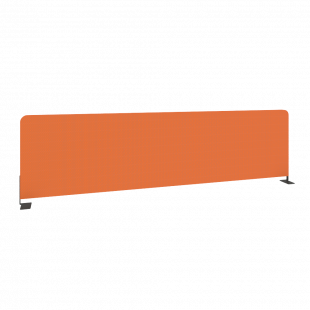 Onix Экран тканевый боковой O.TEKR-147 Оранжевый/Антрацит металл 1475*390*22