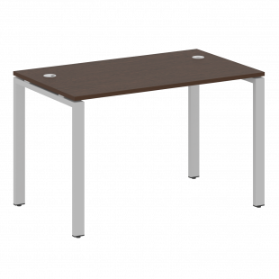 Metal System Стол письменный на П-образном м/к БП.СП-2 Венге/Серый металл 1200*720*750