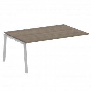 Metal System Проходной элемент перег. стола на А-образном м/к БА.ППРГ-5 Вяз/Серый металл 1800*1235*750
