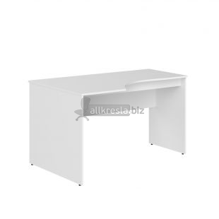 SIMPLE Каркас стола эргономичного SET140-1(L) Белый 1400х900х760