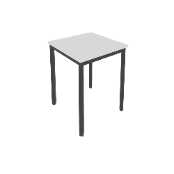 Купить slim стол письменный на металлокаркасе с.сп-1.1 (600*600*750)