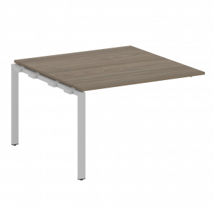 Metal System Проходной элемент перег. стола на П-образном м/к БП.ППРГ-2 Вяз/Серый металл 1200*1235*750