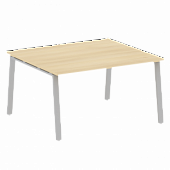 Купить metal system перег. стол (1 столешница) на а-образном м/к (1400*1235*750)