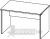Купить смарт rus стол прямоугольный тип 2 опоры 22мм 76s025 (950х780х737)
