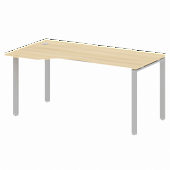 Купить metal system стол криволинейный левый на п-образном м/к (1600*900*750)