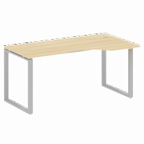Купить metal system стол криволинейный правый на о-образном м/к (1600*900*750)