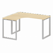 Купить metal system стол криволинейный левый на о-образном м/к (1400*1200*750)