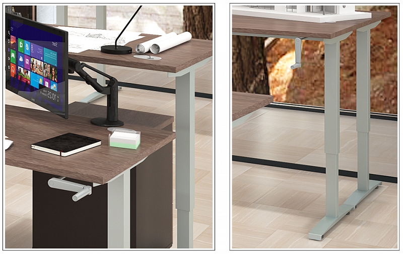 Купить XTEN_UP - с ручной регулировкой высоты - офисная мебель для работы стоя - фото 3